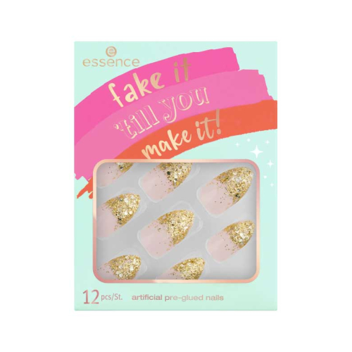 essence - *Fake it 'till you make it* - Uñas postizas - 05: Sparkle On, Darling
