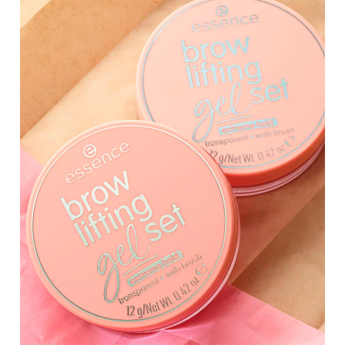 essence - Gel fijador de cejas con aplicador Brow lifting gel