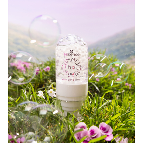 essence - *Glimmer in a Bubble* - Prebase de maquillaje Glass Skin