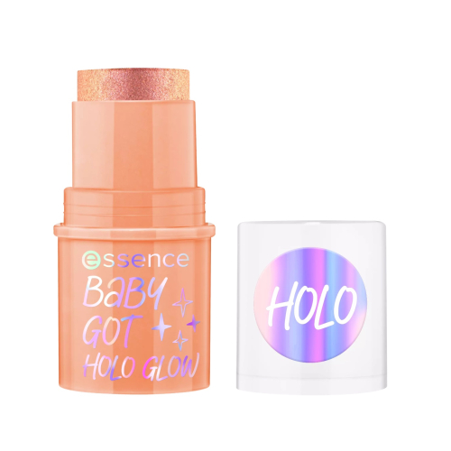 essence - Iluminador en stick Baby Got Holo Glow - 10: Apricotly