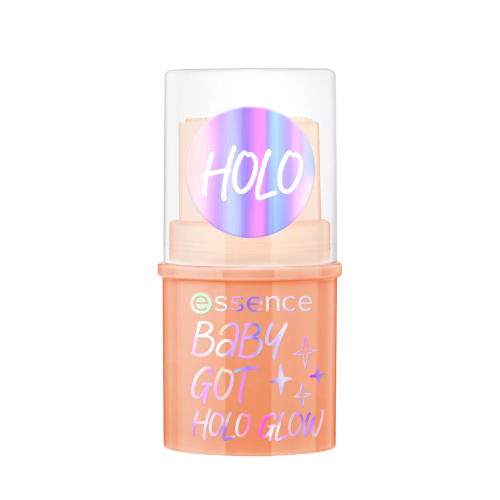 essence - Iluminador en stick Baby Got Holo Glow - 10: Apricotly