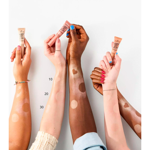 essence - Iluminador líquido Baby Got Glow - 30: Breezy Bronze