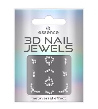 essence - Joyas adhesivas para uñas en 3D - 02: Mirror Universe