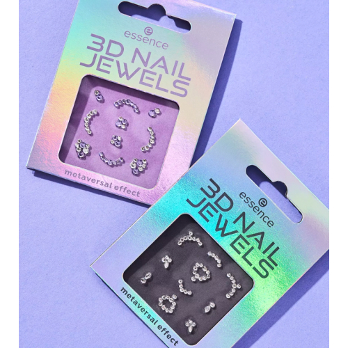 essence - Joyas adhesivas para uñas en 3D - 02: Mirror Universe
