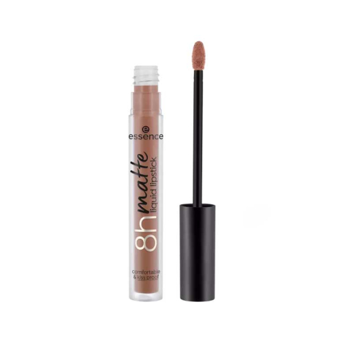 essence - Labial líquido 8h Matte - 01: Cinnamon Spice
