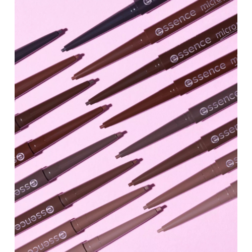 essence - Lápiz de cejas Micro Precise - 08: Black Brown