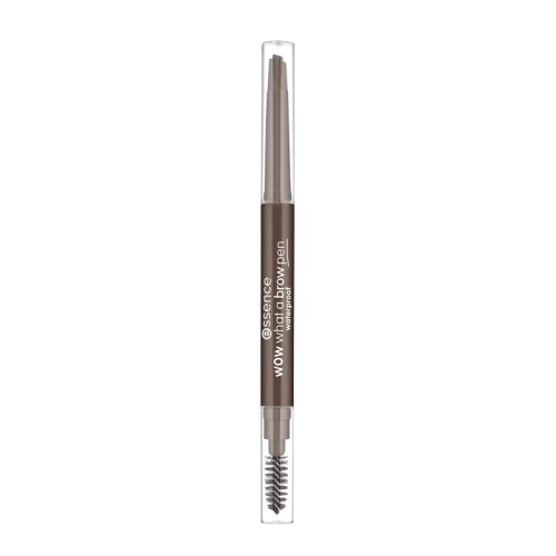 essence - Lápiz de cejas waterproof Wow What a Brow - 03: Dark Brown