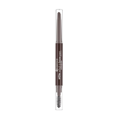 essence - Lápiz de cejas waterproof Wow What a Brow - 04: Black Brown
