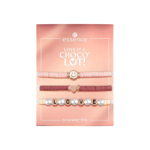 essence - *Love It A Choco'lot* - Trío de pulseras