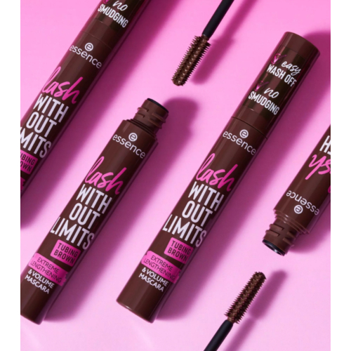 essence - Máscara de pestañas Without Limits Tubing - Brown