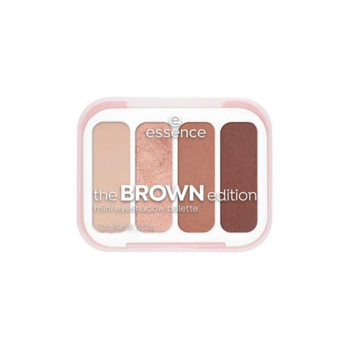 essence - Mini paleta de sombras de ojos the BROWN edition