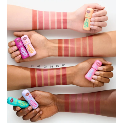 essence - Mousse labial Juicy Matte - 02: Featherlight Pink