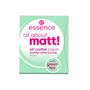 essence - Papeles matificantes all about matt!