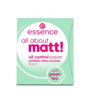 essence - Papeles matificantes all about matt!