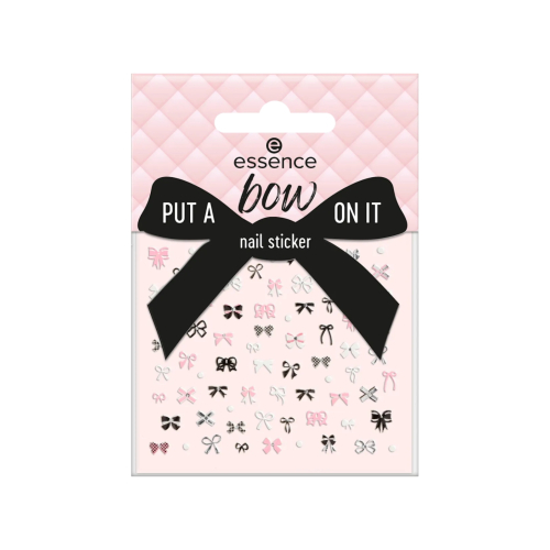 essence - Pegatinas para uñas Put a Bow On It