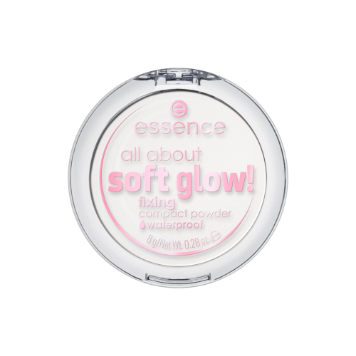 essence - Polvos compacto fijadores resistente al agua All About Soft Glow!