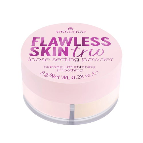 essence - Polvos sueltos fijadores Flawless Skin Trío