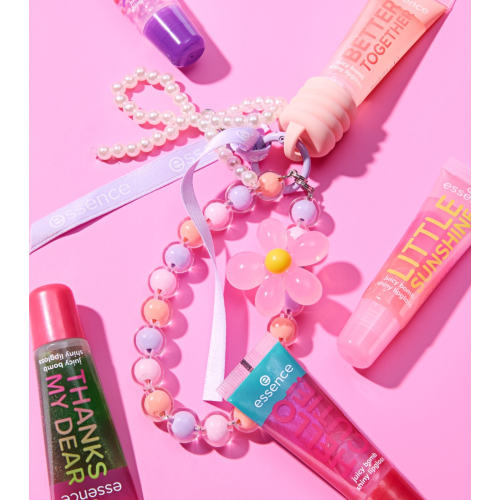 essence - *Say it with Juicy* - Llavero con tapa para brillo de labios