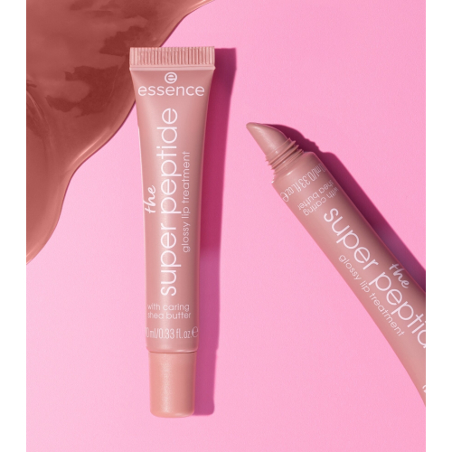 essence - Set Bálsamo labial + Accesorio The Super Peptide - 01: All Toffee'd Up!