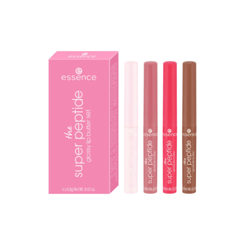 essence - Set de bálsamos labiales The Super Peptide Glossy