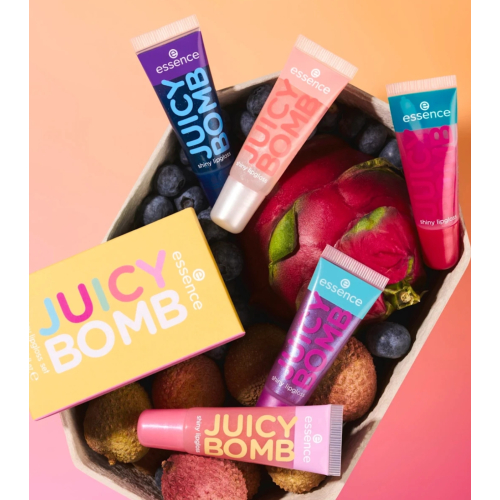 essence - Set de brillos de labios Juicy Bomb Shinny