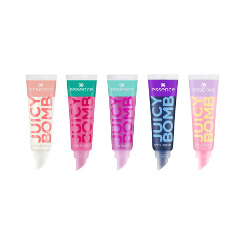 essence - Set de brillos de labios Juicy Bomb Shinny