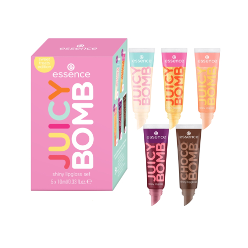 essence - Set de brillos de labios Juicy Bomb - Sweet treats