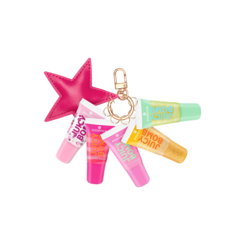 essence - Set de brillos de labios Mini Juicy Bomb - Holiday Happiness