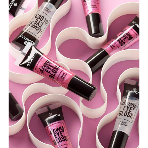 essence - Sombra de ojos líquida Dewy Eye Gloss - 01: Crystal Clear