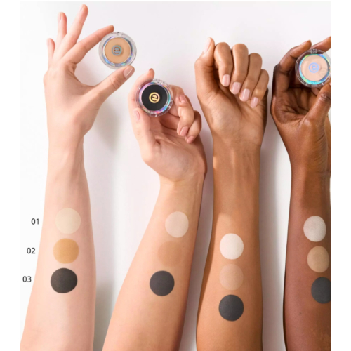 essence - Sombra de ojos monocromo Mate - 01: Soft Beige