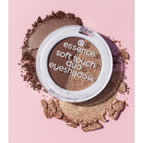essence - Sombra de ojos Soft Touch Duo - 04: Mocha Muse