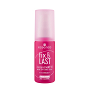 essence - Spray fijador de maquillaje Fix & Last Instant Matte