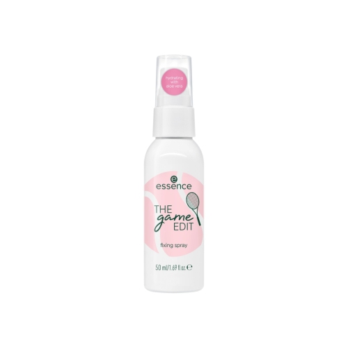essence - *The Game Edit* - Spray fijador de maquillaje con aloe vera