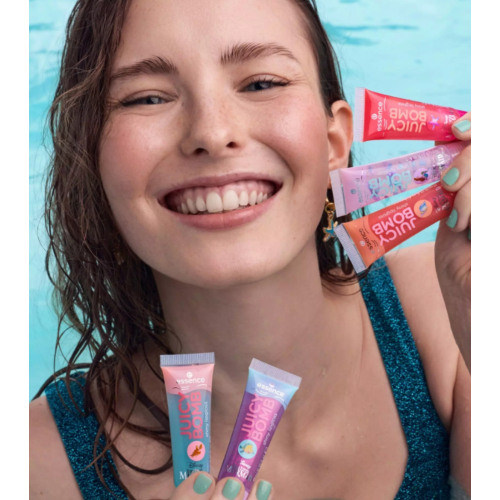 essence - *The Little Mermaid* - Set de brillos labiales Juicy Bomb