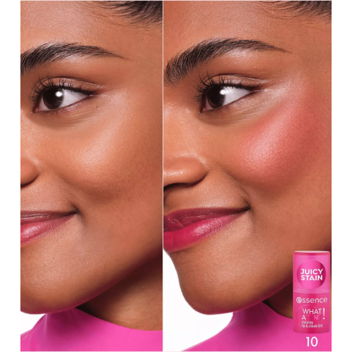 essence - Tinte para labios y mejillas en stick What a Tint! - 10: Raspberry Vibes
