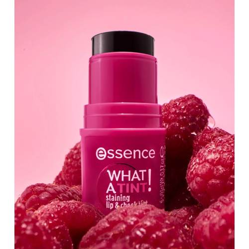 essence - Tinte para labios y mejillas en stick What a Tint! - 10: Raspberry Vibes
