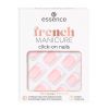 essence - Uñas postizas Click-on French Manicure - 01: Classic French