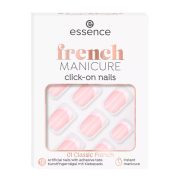 essence - Uñas postizas Click-on French Manicure - 01: Classic French
