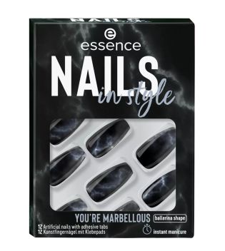 essence - Uñas postizas Nails in Style - 17: You're Marbellous