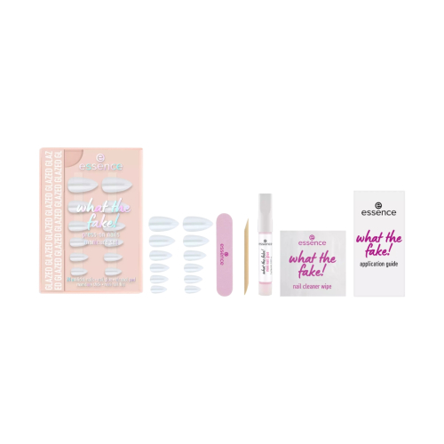 essence - Uñas postizas press-on What the Fake! - 01: Glazed