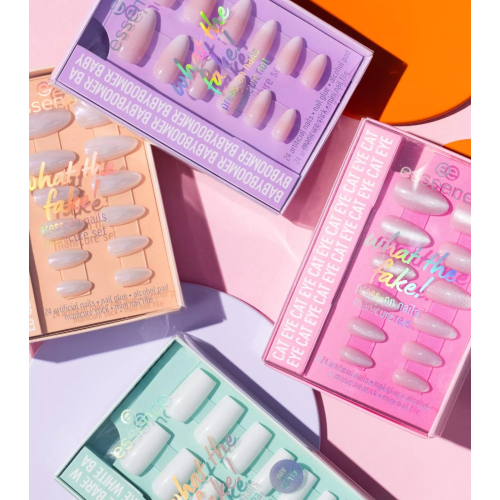 essence - Uñas postizas press-on What the Fake! - 02: Cat Eye