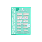 essence - Uñas postizas press-on What the Fake! - 04: Bare White