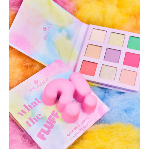 essence - *What The Fluff?!* - Paleta de sombra de ojos Cotton Candy Skies