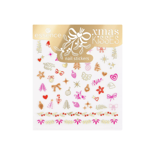 essence - *Xmas Kisses* - Pegatinas para uñas - Mistletoe Magic, Stick Around!