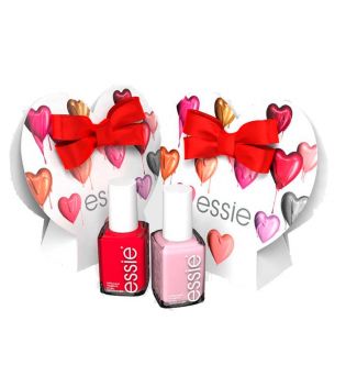 Essie - Dúo de esmaltes de uñas Hearts - Mademoiselle y Forever Yummy
