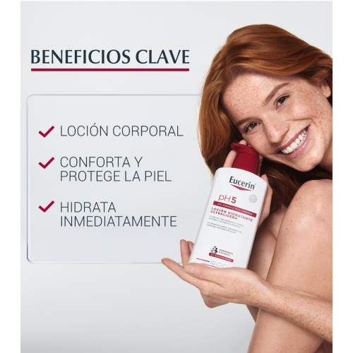 Eucerin - *pH5* - Loción hidratante ultraligera - Piel sensible