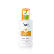 Eucerin - Protector solar en spray Sensitive Protect SPF50+ - Piel sensible