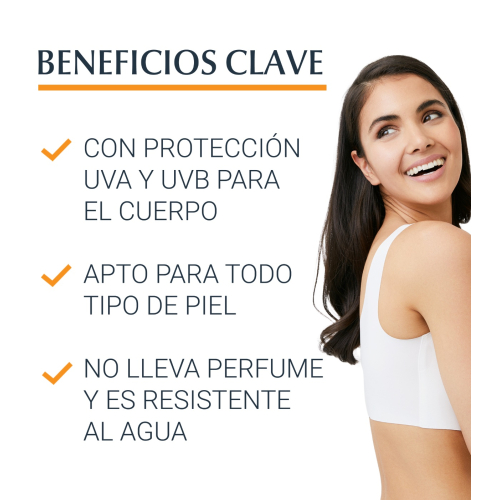 Eucerin - Protector solar en spray Sensitive Protect SPF50+ - Piel sensible