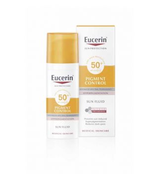 Eucerin - Protector solar fluido SPF50+ Pigment Control