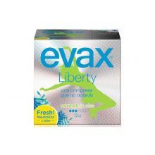 Evax - Compresas normal sin alas Liberty - 12 unidades